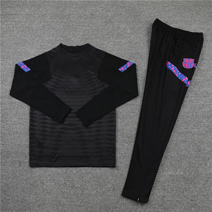 2021-22 barcelona Half Zip Training Suit Adults Or Children