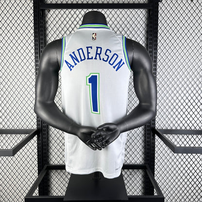 NBA 2024-25 Timberwolves Retro No. 1 ANDERSON