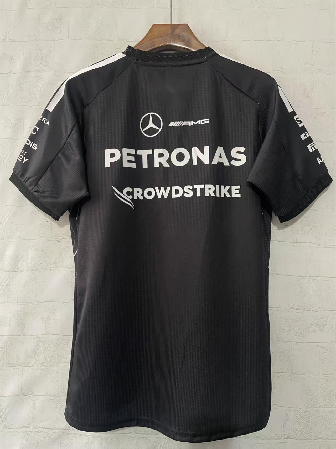 2026 F1 Mercedes Black Patterned Racing Suit S-5XL
