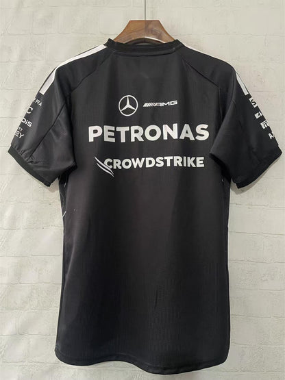 2026 F1 Mercedes Black Patterned Racing Suit S-5XL