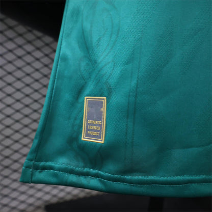 2026-27 Liverpool Green With Gold Trim Casual Retro Player S-3XL
