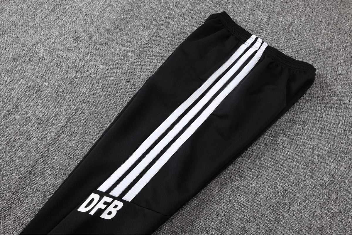 2026 Germany Black Long Pull Training Suit Adults Or Children