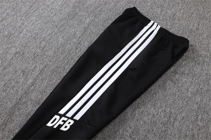 2026 Germany Black Long Pull Training Suit Adults Or Children