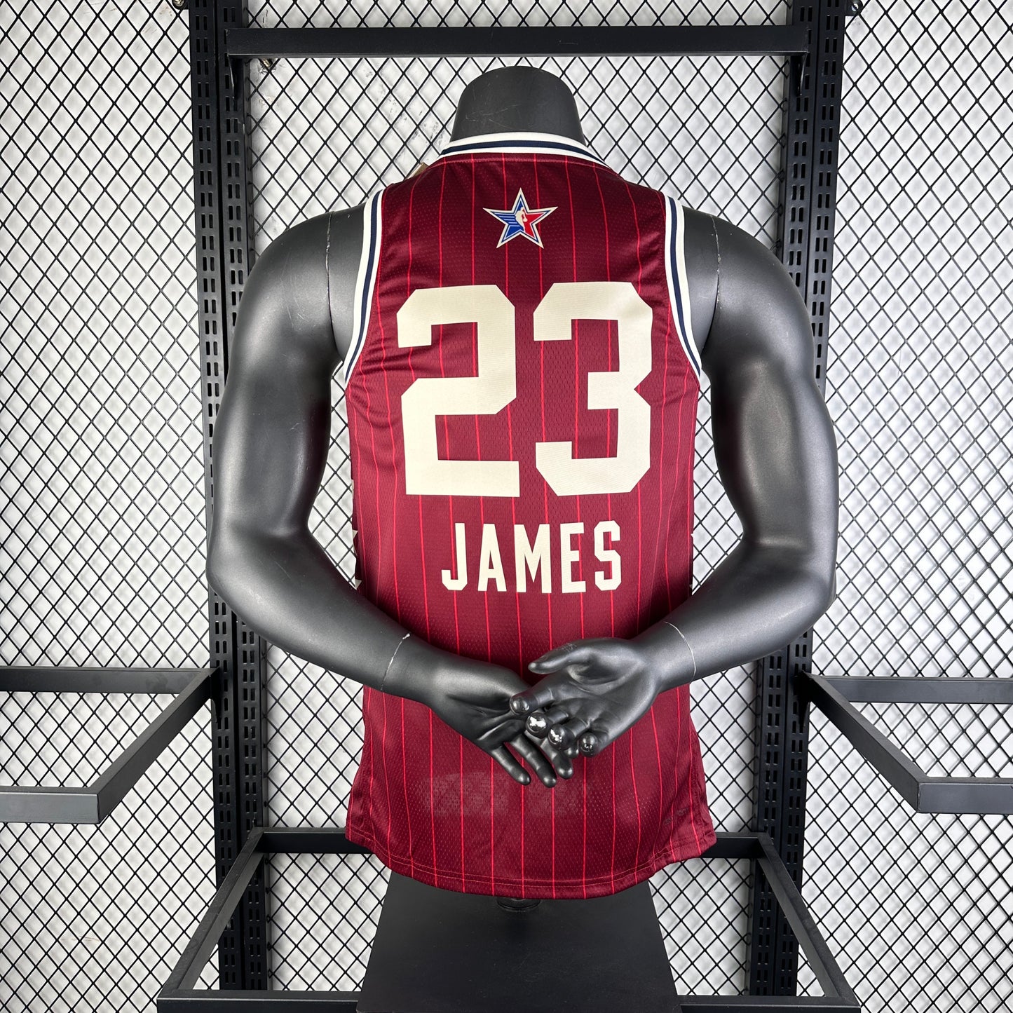 NBA 2024-25 All-Star Red No. 23 JAMES