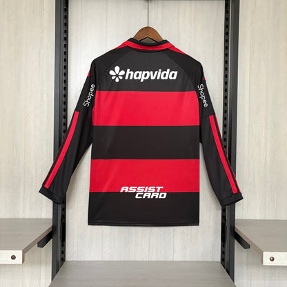 2026-27 Flamengo Home All Sponsors Long Sleeve S-4XL