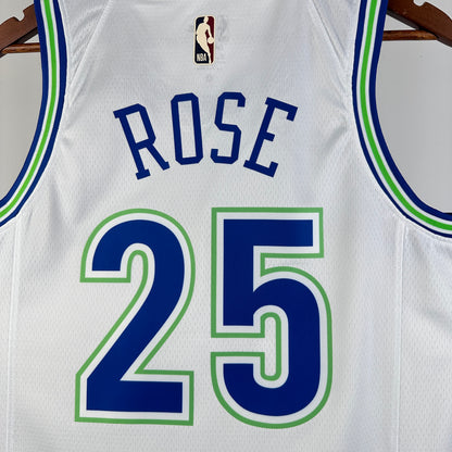 NBA 2024-25 Timberwolves Retro No. 25 ROSE