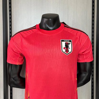 2026 Japón Jugador Rojo S-2XL