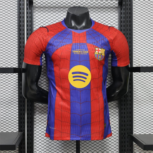2026-27 Barcelone Spider-Man Julian Alvarez joueur S-2XL