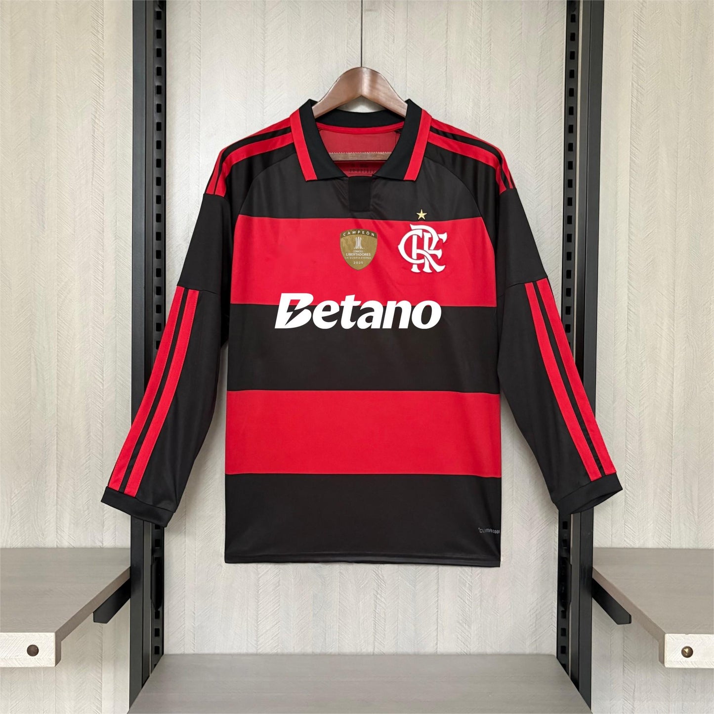 2026-27 Flamengo Home All Sponsors Long Sleeve S-4XL