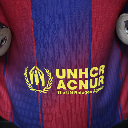 2025-26 Barcelona El Clásico Olivia Home  Player Size S-2XL