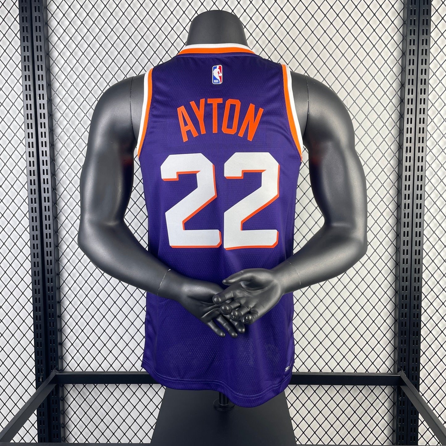 NBA 2024-25 Suns away purple No. 22 AYTON