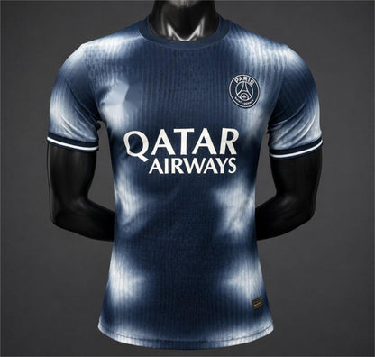 2026-27 Paris Dark Blue Grey Gradient Special Player S-3XL