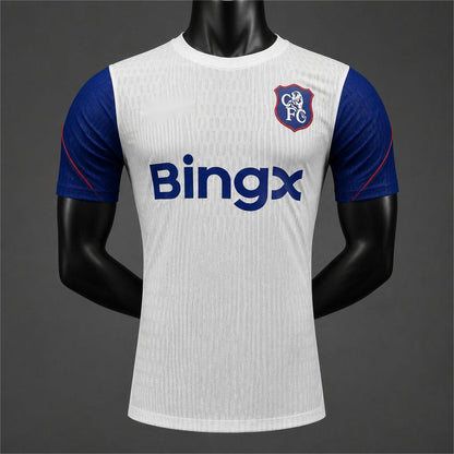 2026-27 Chelsea White with Blue Away Player S-3XL