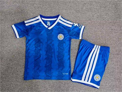 2026-27 Leicester City Home Blue Kids Size 16-28