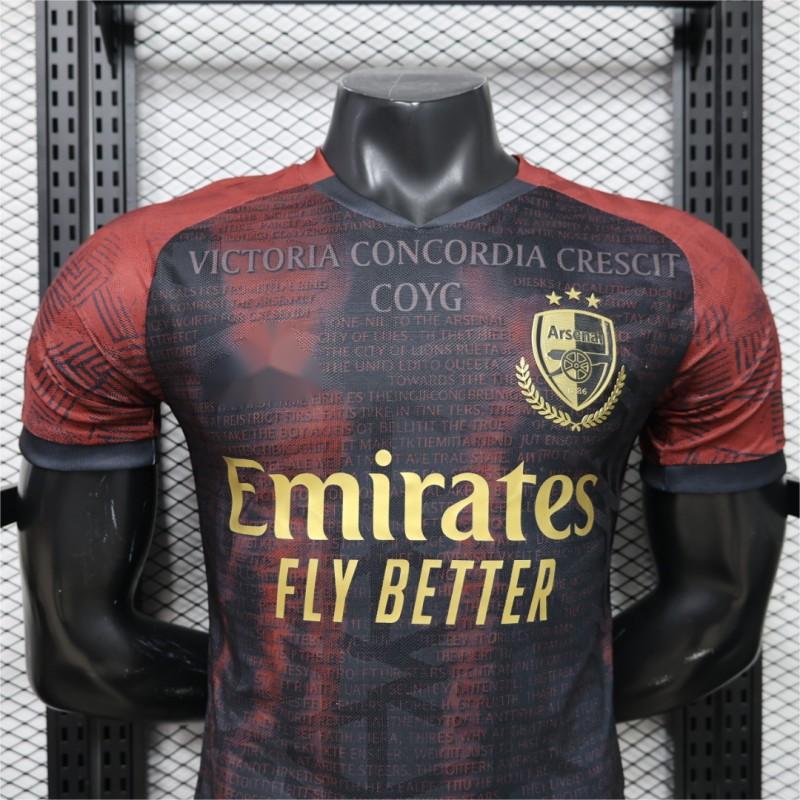 2026-27 Arsenal Black Special Edition Player S-2XL