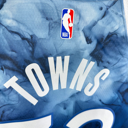 NBA 2024-25 Timberwolves City Edition No. 32 TOWNS