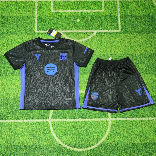 2025-26 Barcelona Speical Blue Black KIDS 16-28