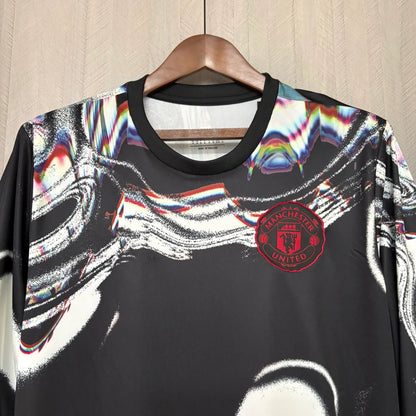 2026-27 Manchester United Negro Especial Manga Larga S-2XL