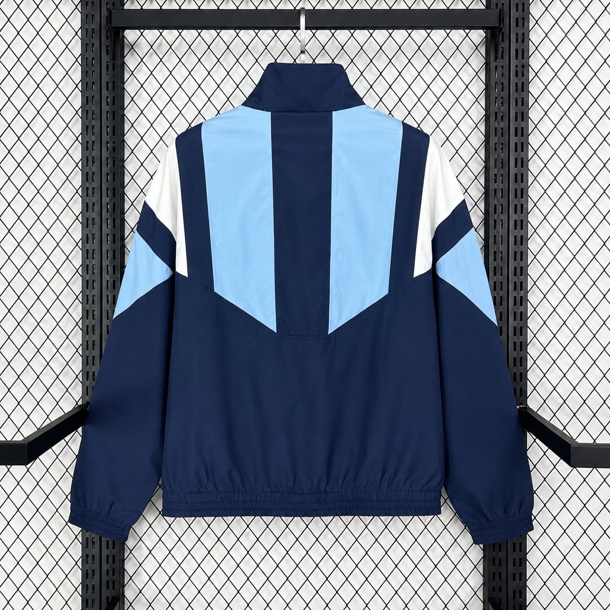 2026 Argentina Navy Blue World Cup Casual Windbreaker S-2XL