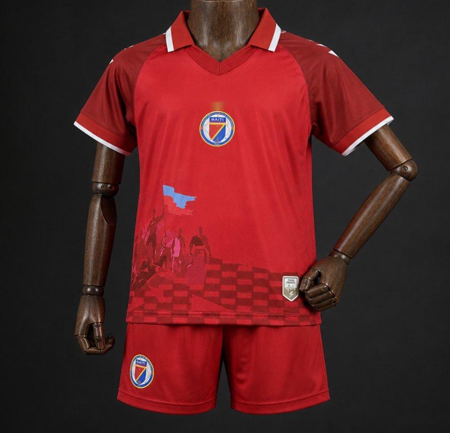 2026 Haiti World Cup Third Kids Size16-28