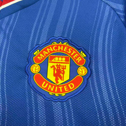 2026-27 Manchester United Auswärtstrikot Blau S-4XL