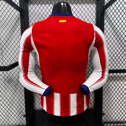 2026-27 Atletico Madrid Home Long Sleeve player S-3XL
