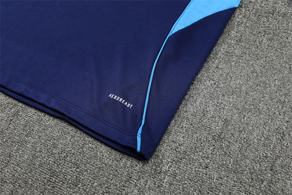 Conjunto de entrenamiento rojo del Barcelona 2024-25 (tallas S-2XL)