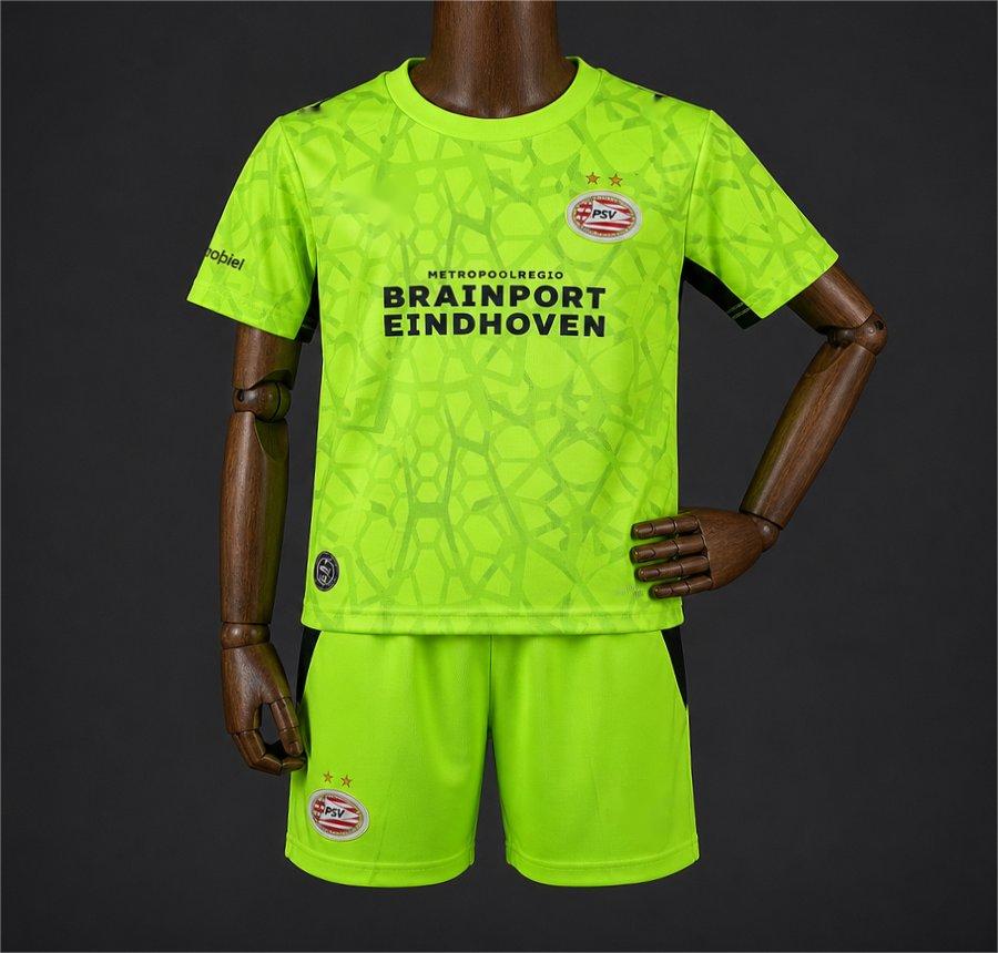 2026-27 PSV Eindhoven Goalkeeper Green Kids Size 16-28