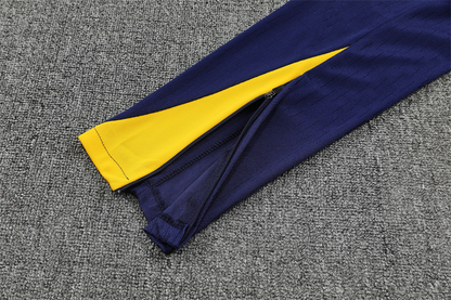 2025-26 Barcelona yellow and blue camouflage pattern Kids 10-18