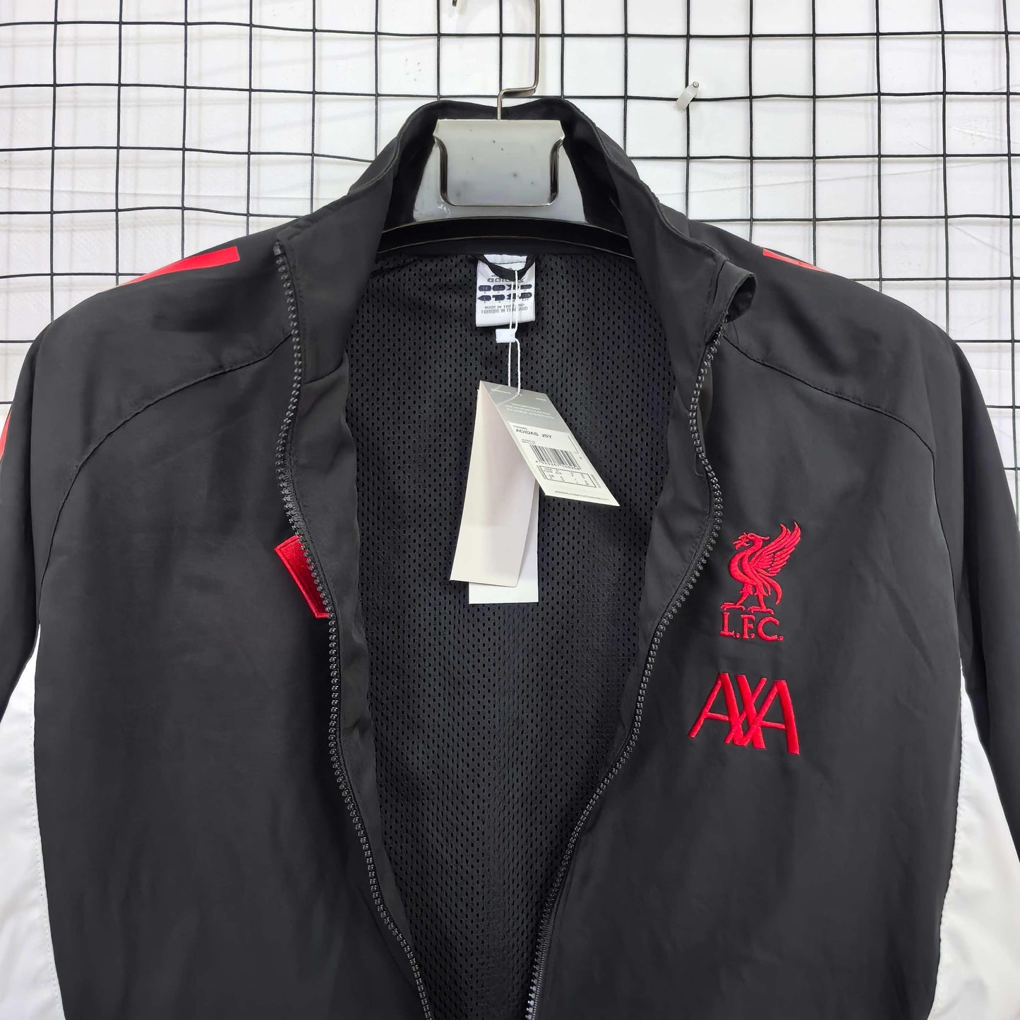 2025-26 Liverpool Black Windbreaker S-2XL