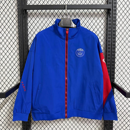 2025-26 Paris Colour Lan Red Waterproof Windbreaker S-2XL