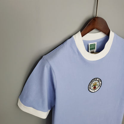 1972 Manchester City Heimtrikot Retro S-XXL