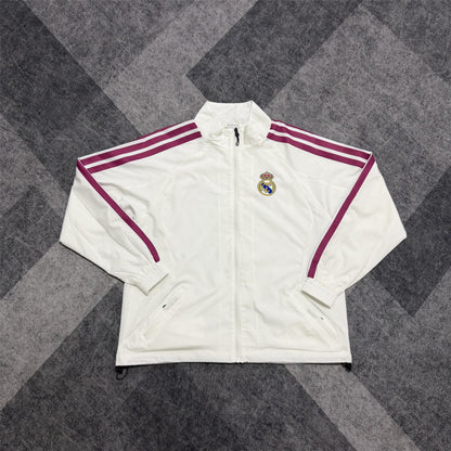 2026-27 Real Madrid Home Casual Windbreaker S-2XL