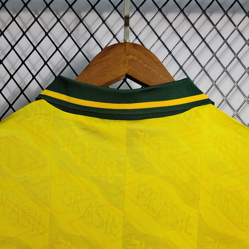 1991-93 Brazil Home Retro S-XXL