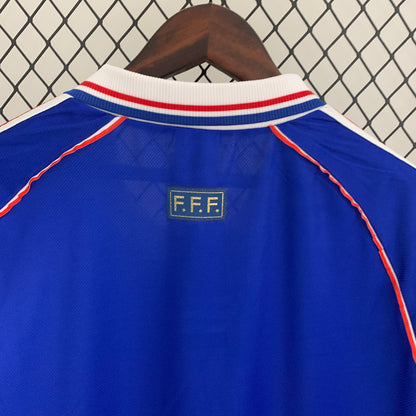 Retro long sleeve France 1998 Home S-XXL