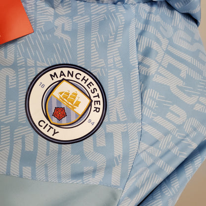 21-22 Windbreaker Manchester City blau S-XXL