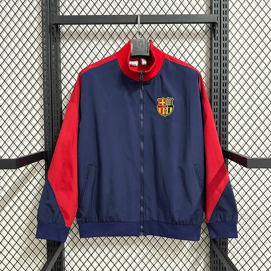 2025-26 Barcelona Königsblau-Roter Windbreaker S-2XL