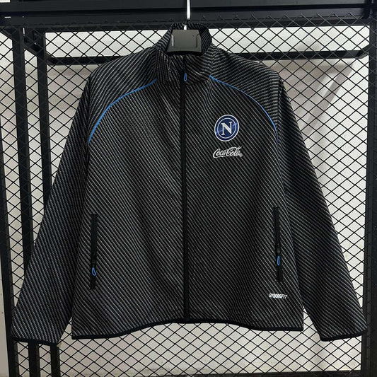 Cortavientos impermeable negro del Napoli 2026-27 S-2XL