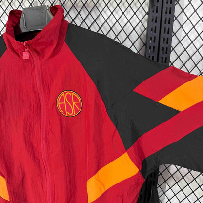 2025-25 Rome Maroon Colour Block Training Casual Windbreaker S-2XL