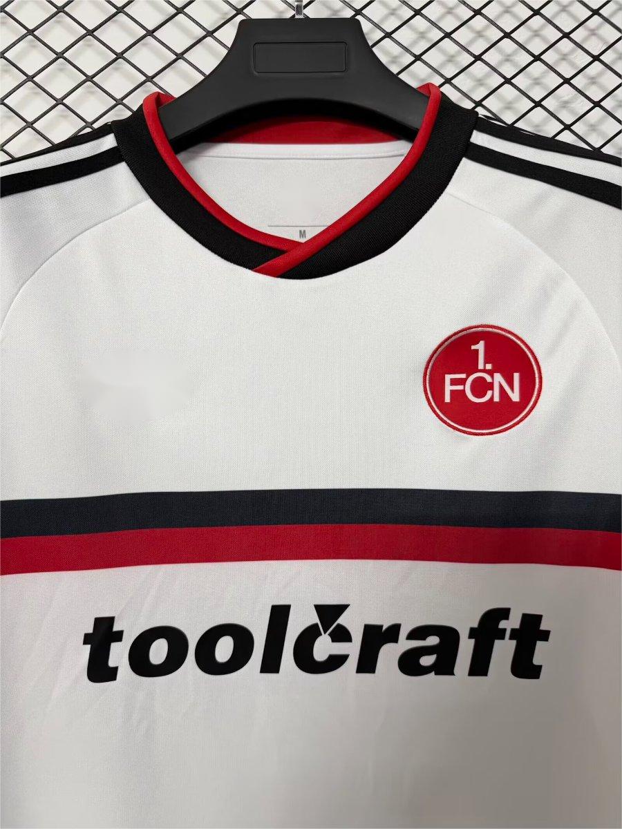 2026-27 Nurnberg Away White with Black Red Stripe S-4XL