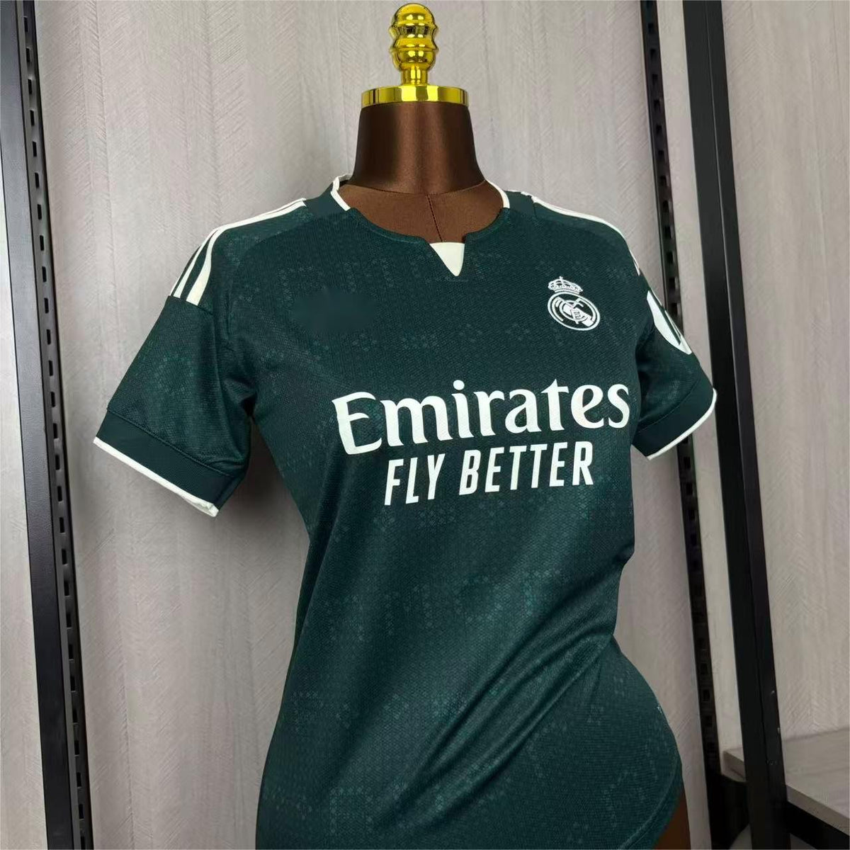 2026-27 Real Madrid Visitante Verde Mujer S-4XL
