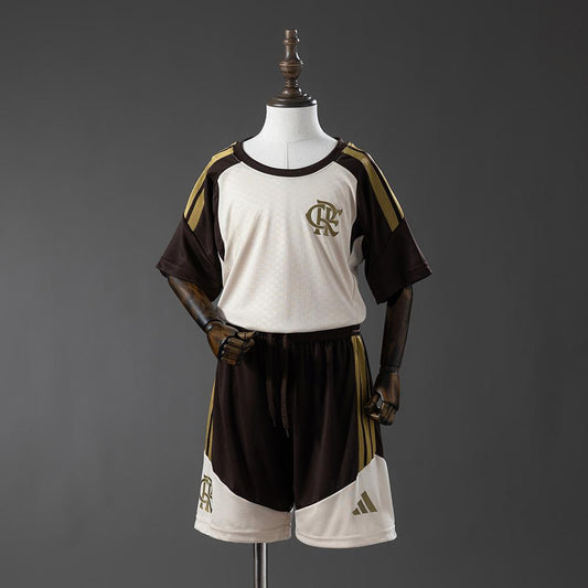 2026-27 Flamengo Training Brown Kids Size 16-28