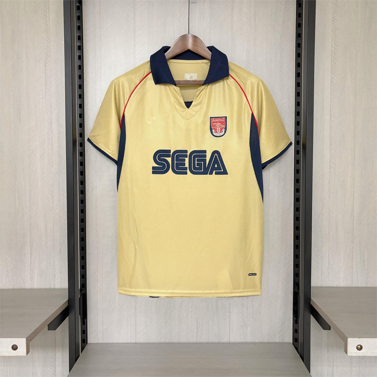 2026-27 Arsenal Visitante Réplica Vintage Dorado S-4XL