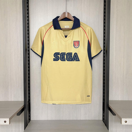 2026-27 Arsenal maillot extérieur vintage réédité doré S-4XL