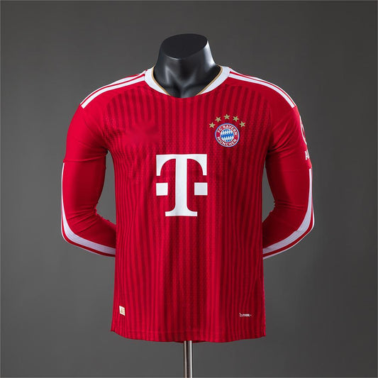 2026-27 Bayern Munich Home Long Sleeved Player S-3XL
