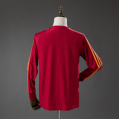 2026-27 Roma Terrace Icons T-Shirt Red Long Sleeve S-2XL