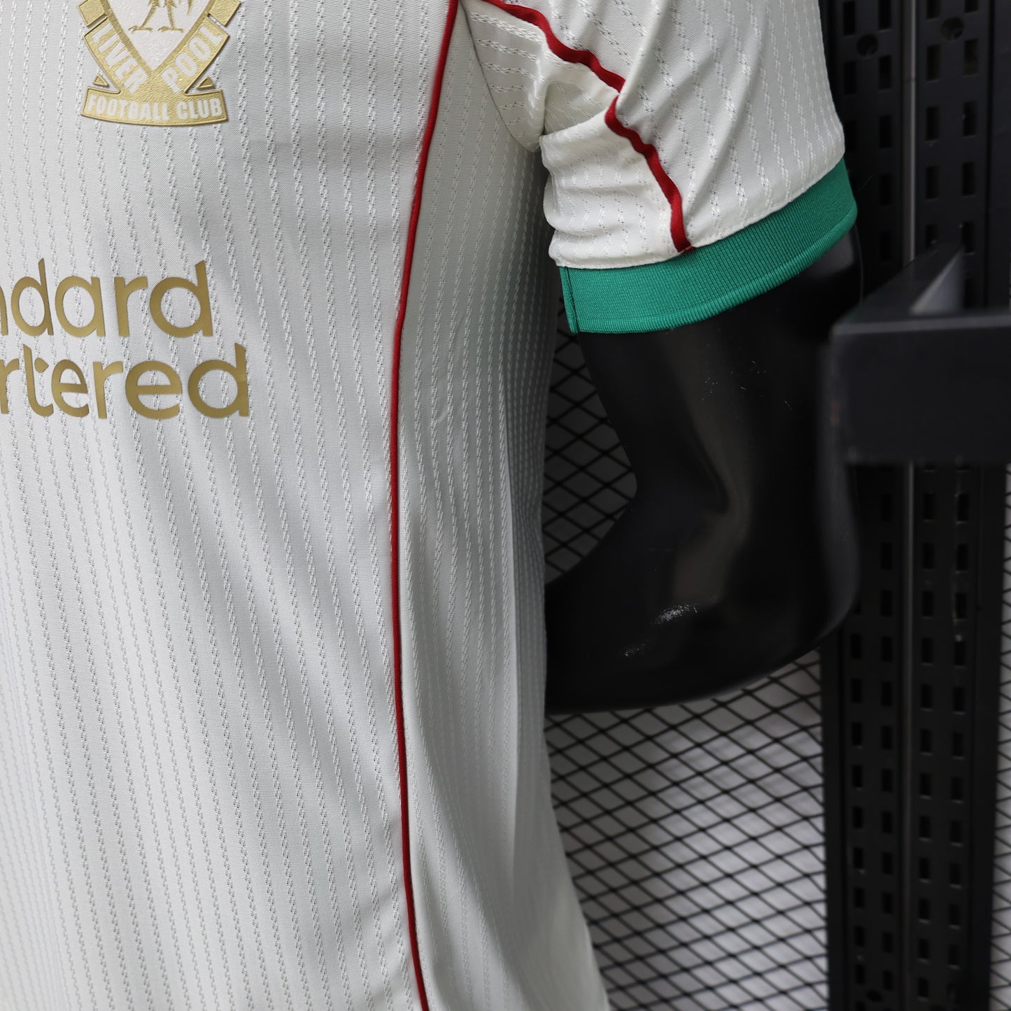 2026-27 Liverpool Away FC Off-White With Gold Crest Special Edition Player S-3XL