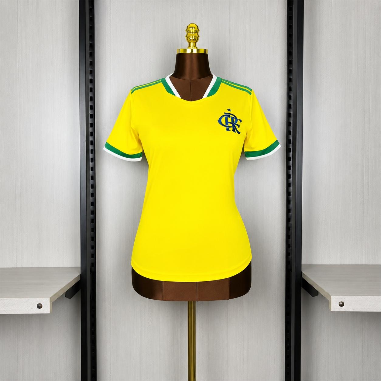 2026-27 Flamengo World Cup Edition Yellow Women S-2XL