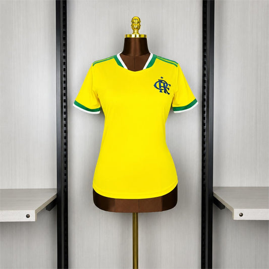 2026-27 Flamengo World Cup Edition Yellow Women S-2XL