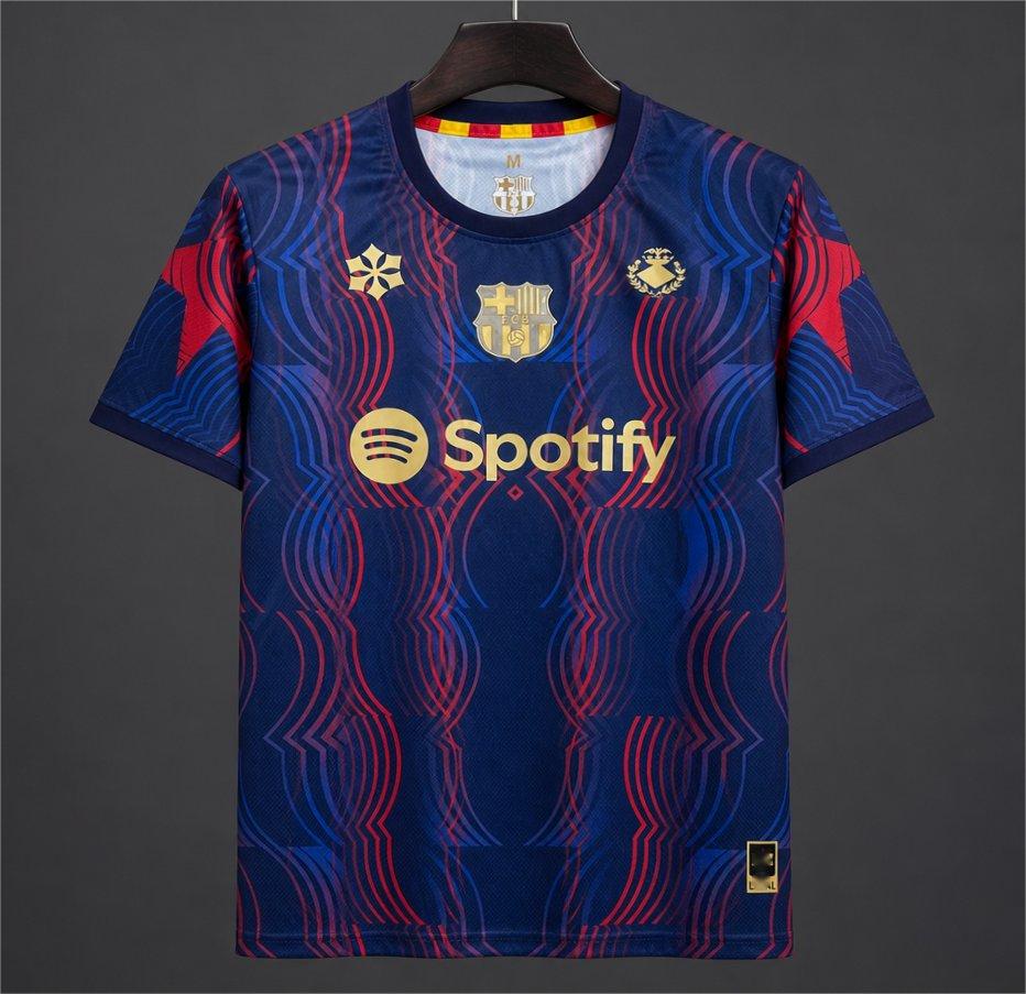 2026-27 Barcelona Pre-Match Dark BlueRedGold S-2XL